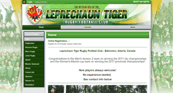 Desktop Screenshot of ltrugby.com